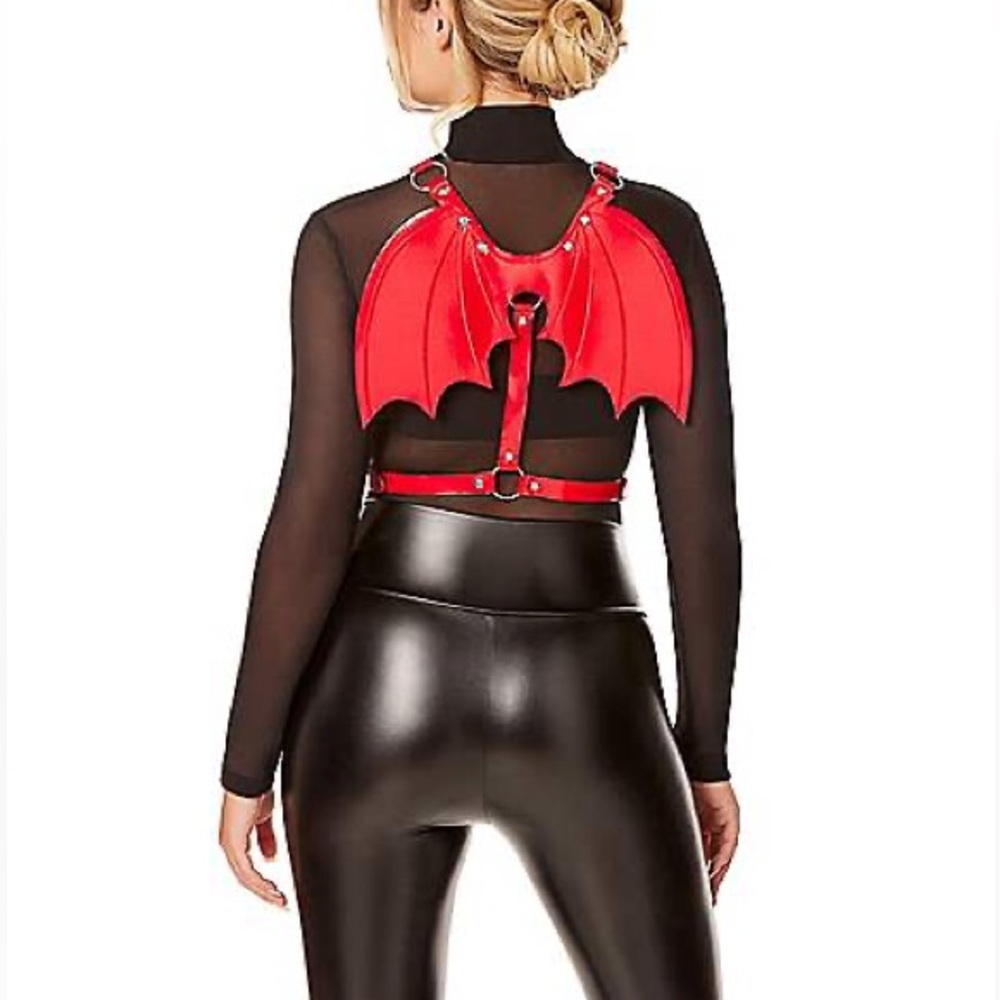 Red Winged Costume Harness
